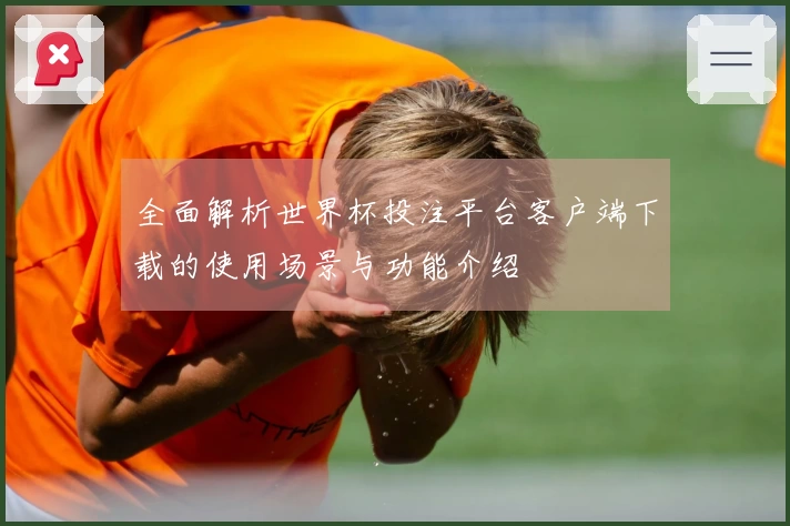 全面解析世界杯投注平台客户端下载的使用场景与功能介绍